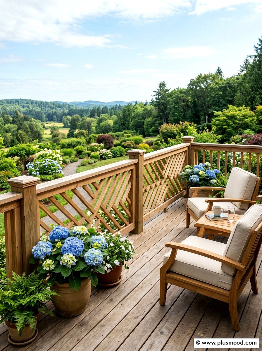 Deck Railing Lattice - 25 small backyard ideas with lattice
