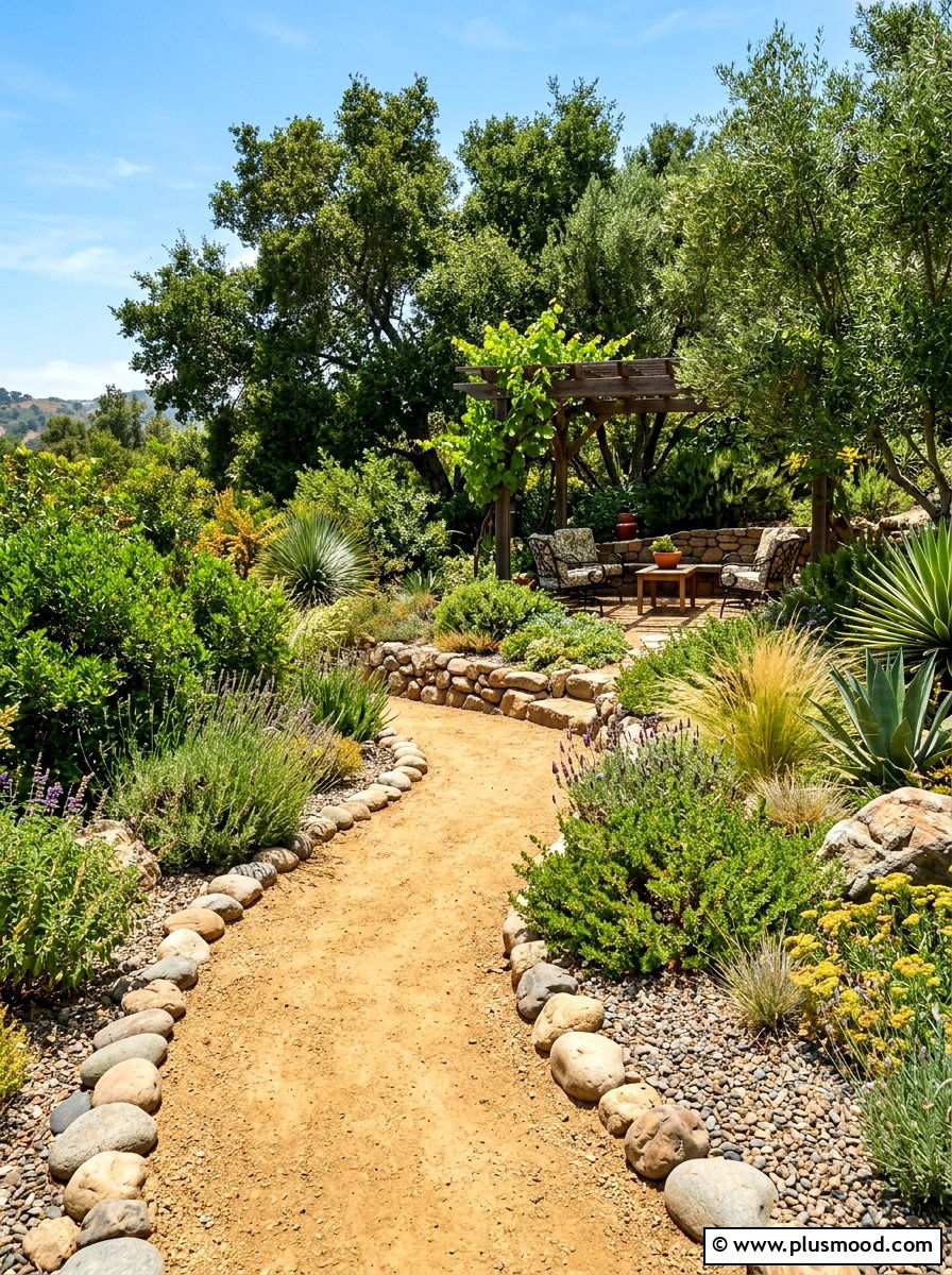 Decomposed Granite Path - 25 summer low water landscaping ideas