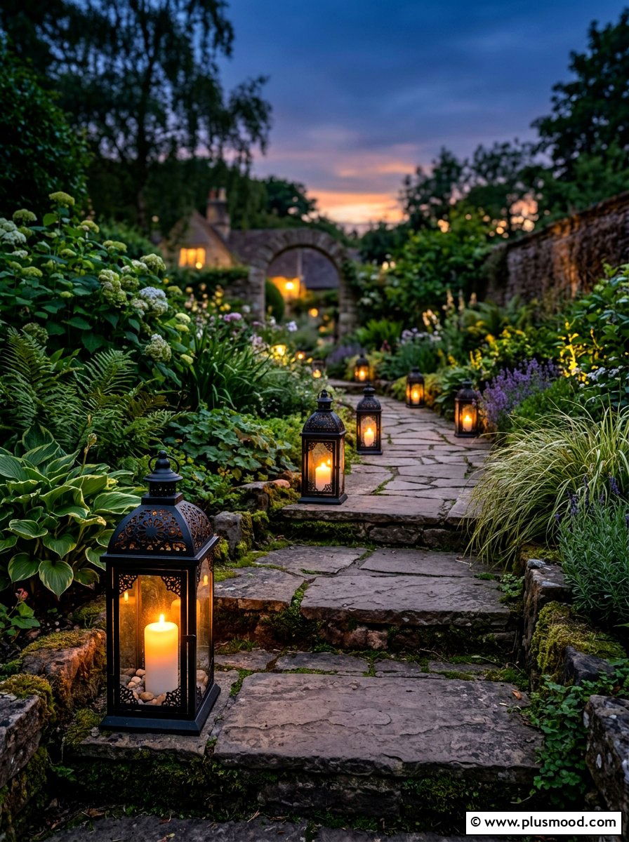 Decorative garden lanterns - 25 late summer backyard ideas