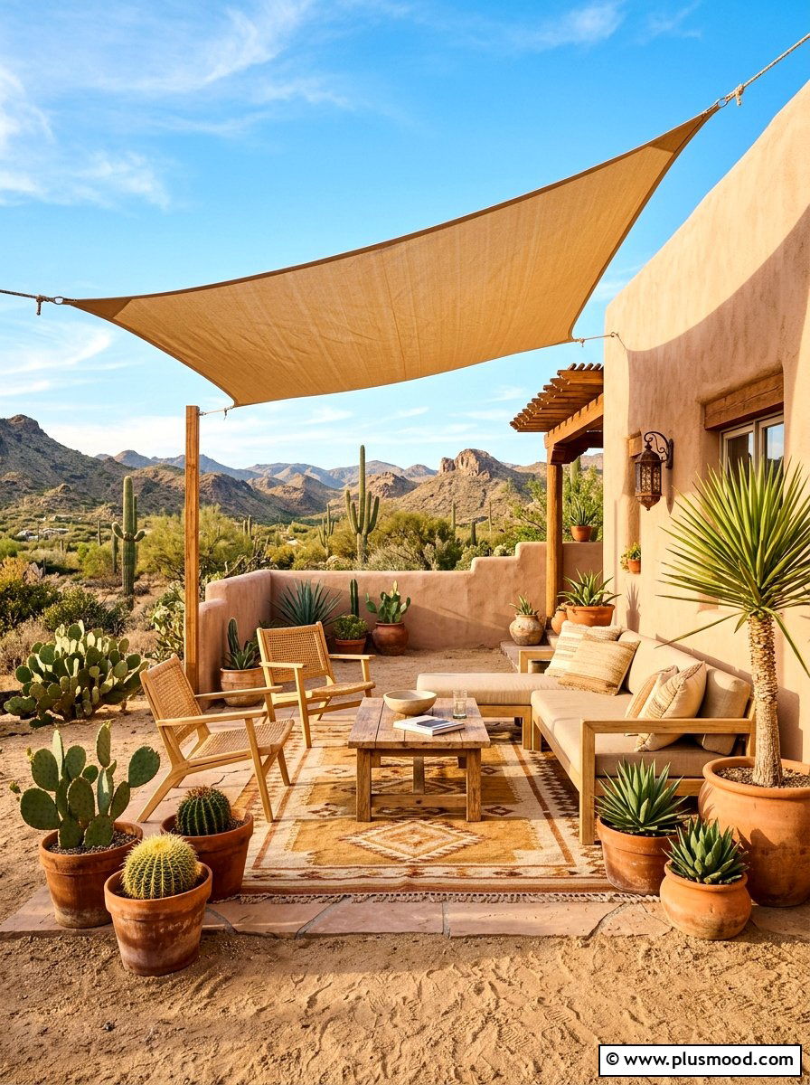 Desert Patio - 25 summer patio decor ideas