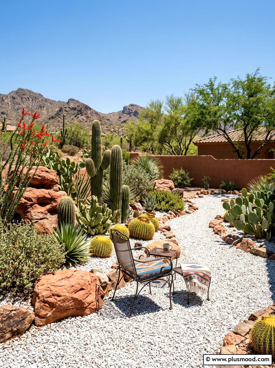Desert Xeriscape Garden