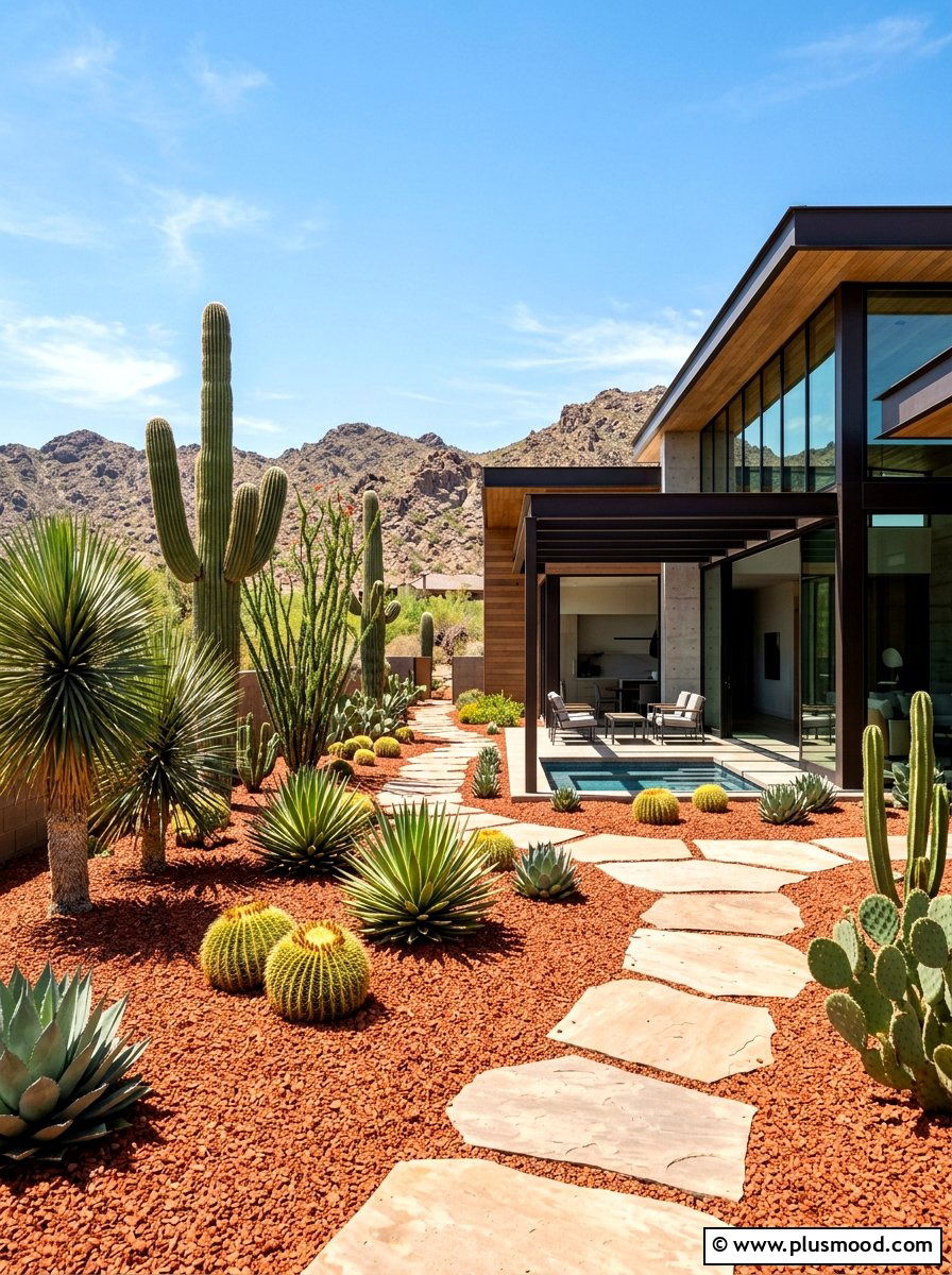 Desert garden - 25 summer landscape design ideas