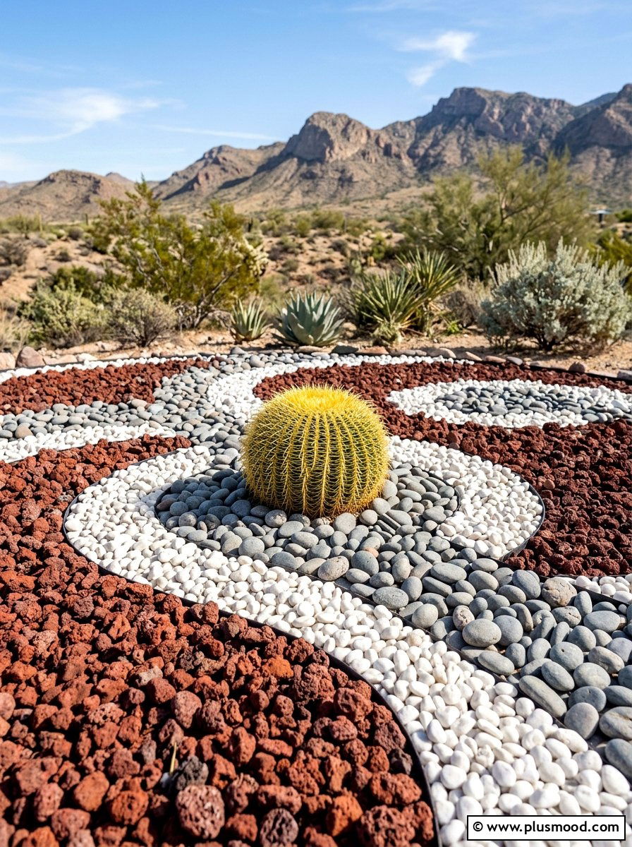 Desert rock garden - 25 summer desert landscaping ideas