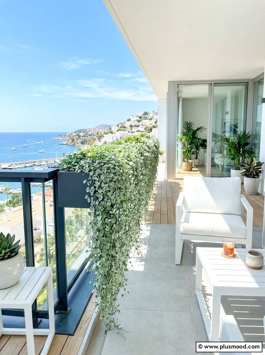 Dichondra Silver Falls Arrangement - 25 summer planter ideas for part shade