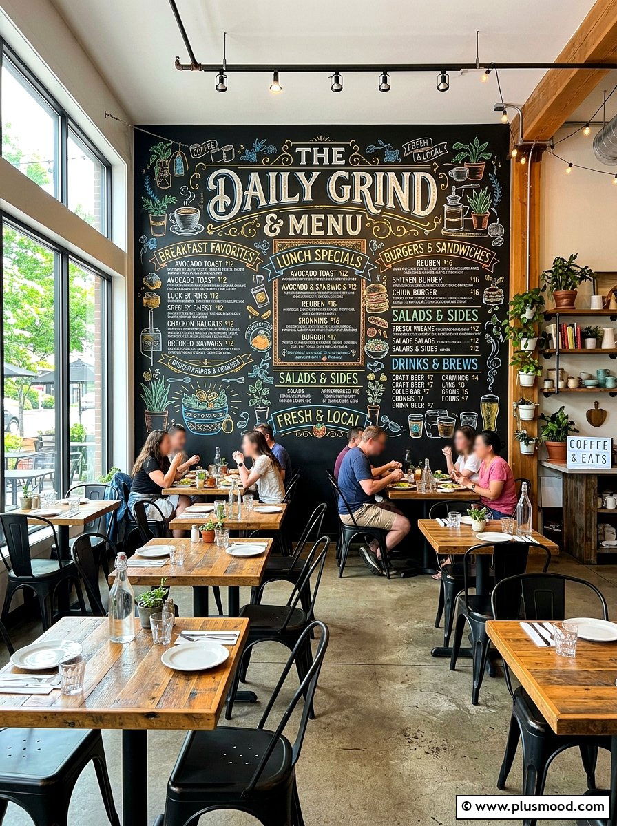 Dining Room Chalkboard - 25 summer dining room wall decor ideas