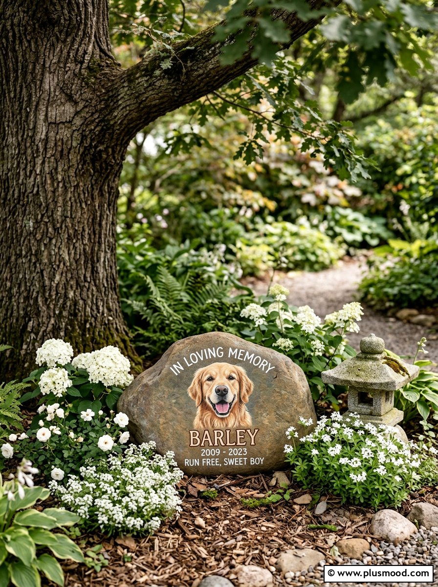 Dog Memorial Painted Rock - 25 painted rock ideas with dogs
