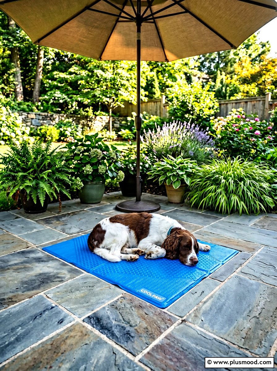 Dog cooling mat - 25 summer backyard ideas for dogs