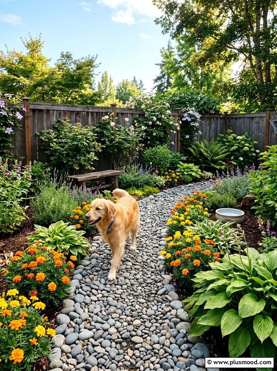 Dog friendly garden path - 25 small backyard ideas for dogs