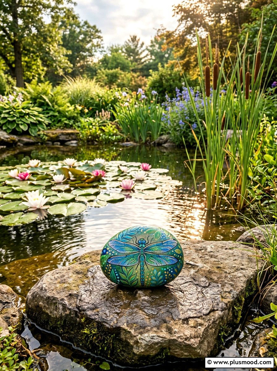Dragonfly Painted Rock
