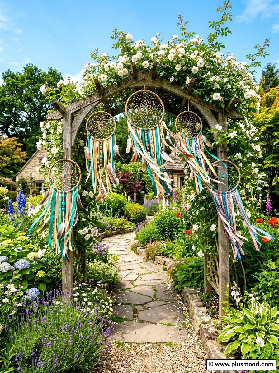 Dreamcatcher Decor - 25 summer boho outdoor party ideas