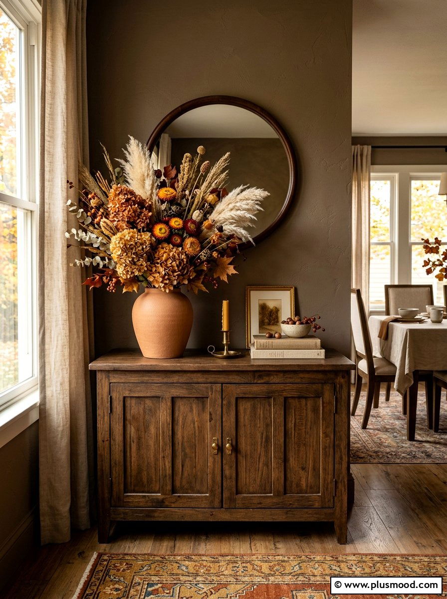 Dried Flower Bouquet - 25 August home decor ideas