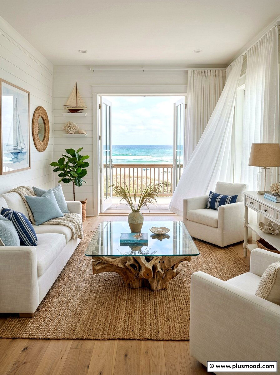 Driftwood Coastal Style - 25 summer natural texture decor ideas