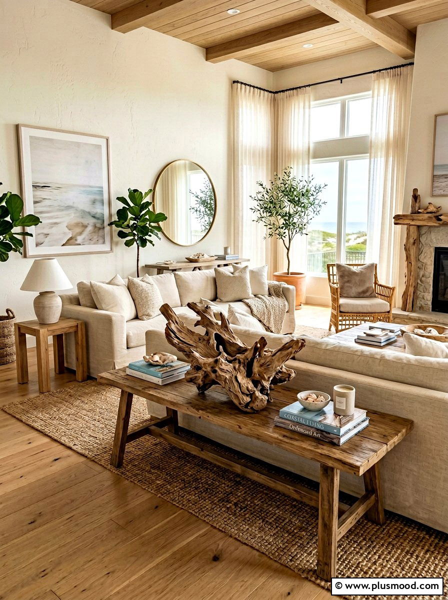 Driftwood Home Decor - 25 summer interior decor ideas