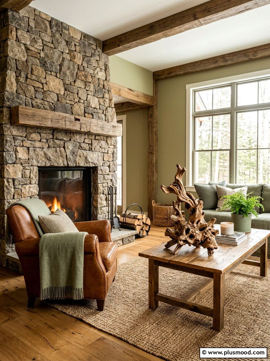 Driftwood Table Ornaments - 25 summer end table decor ideas