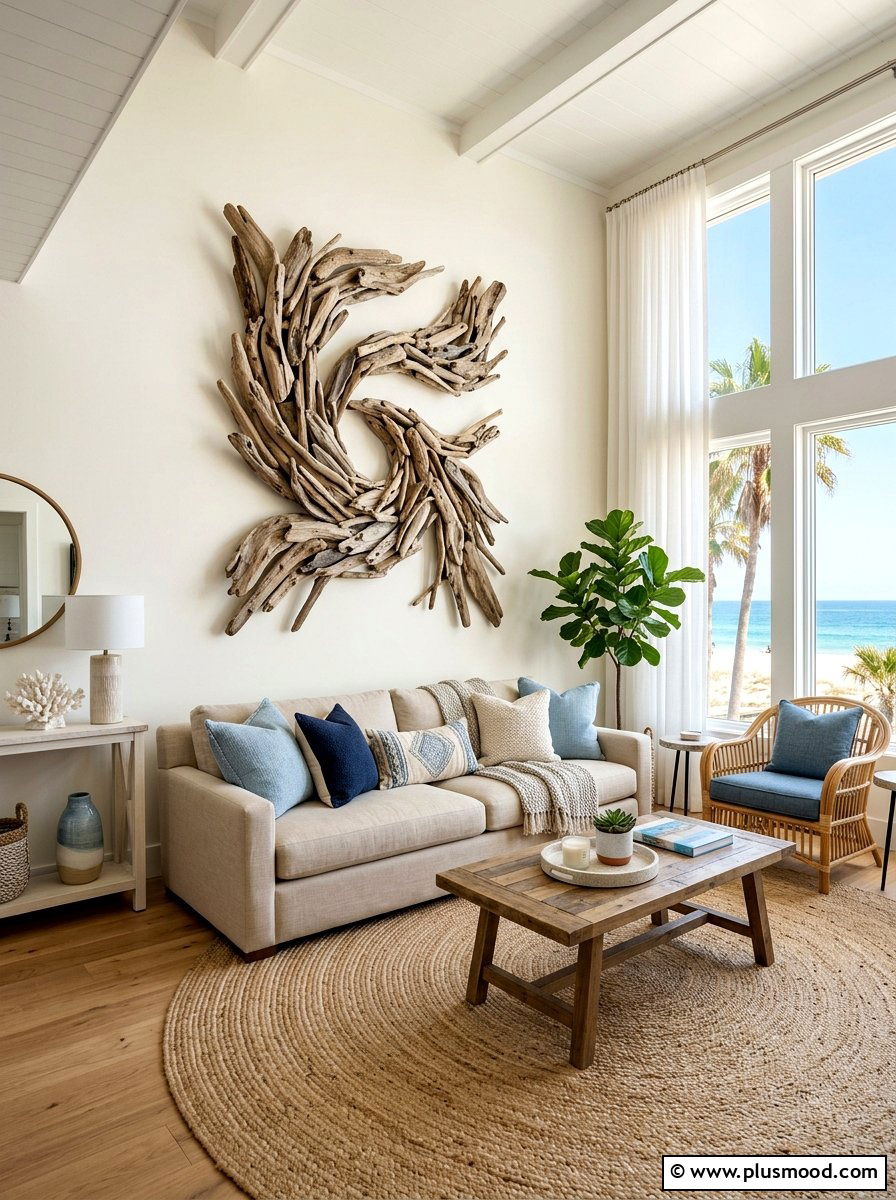 Driftwood Wall Art - 25 summer driftwood decor ideas