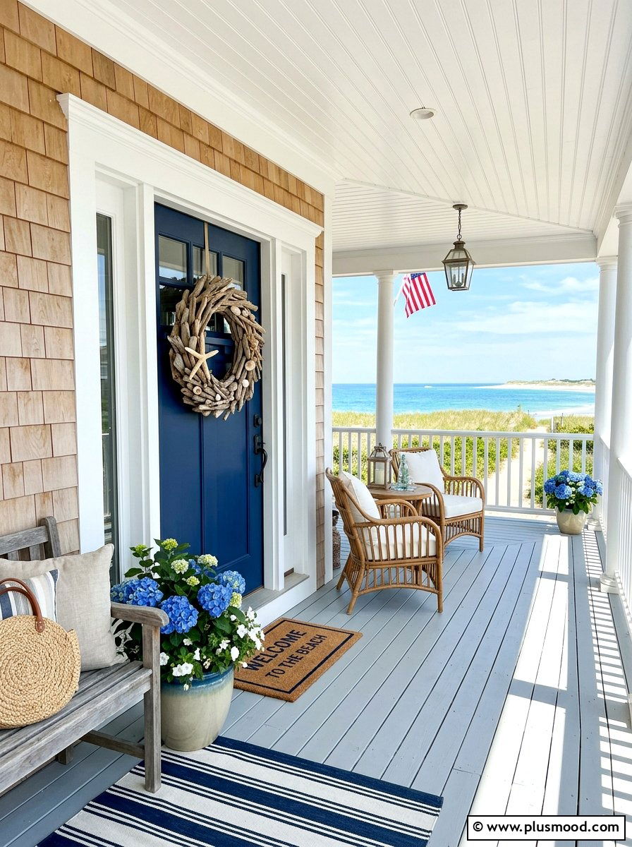 Driftwood Wreath - 25 summer driftwood decor ideas