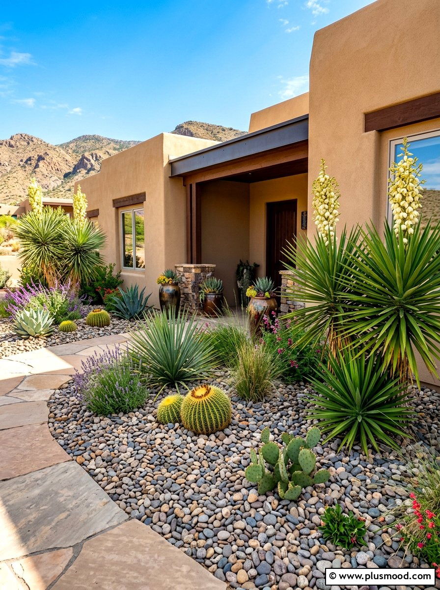 Drought Tolerant Foundation - 25 summer foundation planting ideas