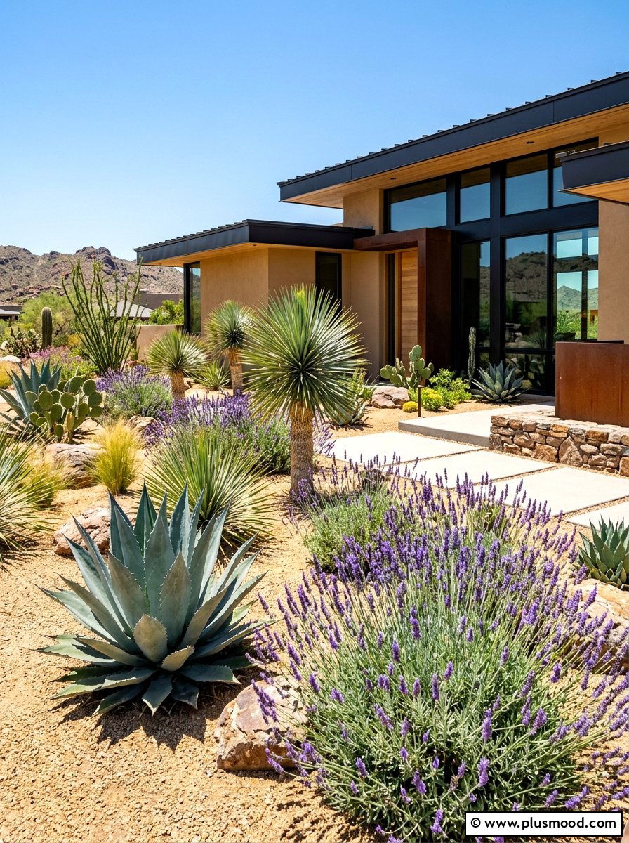Drought Tolerant Xeriscaping - 25 summer easy landscaping ideas