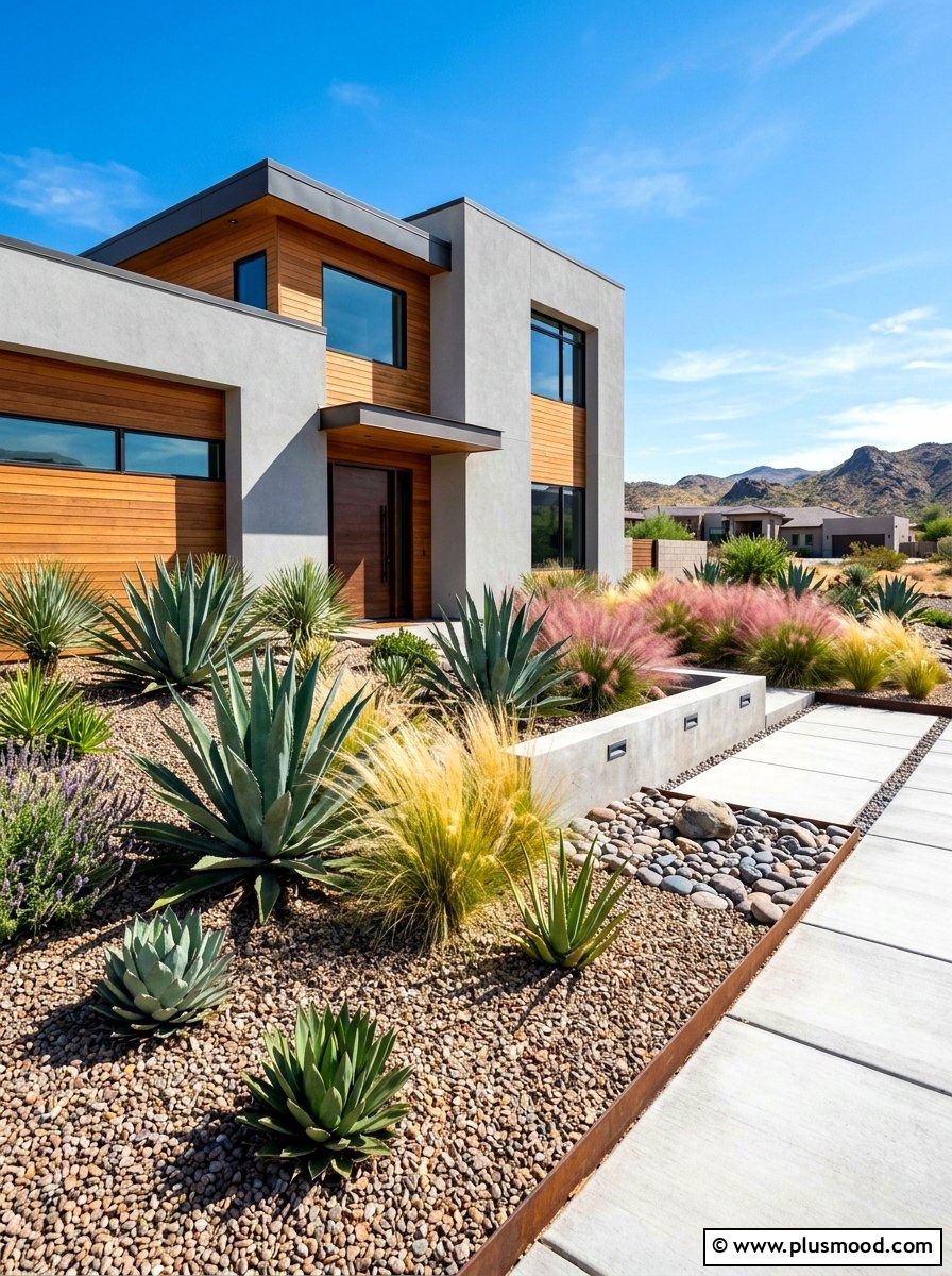 Drought tolerant front yard - 25 summer curb appeal ideas
