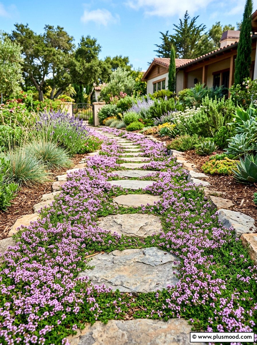 Drought tolerant ground cover - 25 summer full sun garden ideas