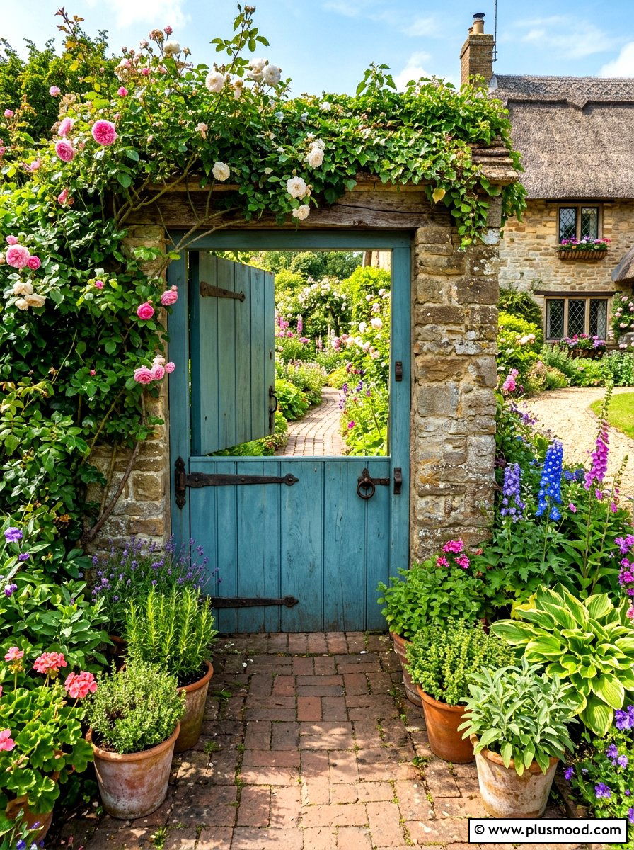 Dutch Door Gate - 25 summer garden gate ideas