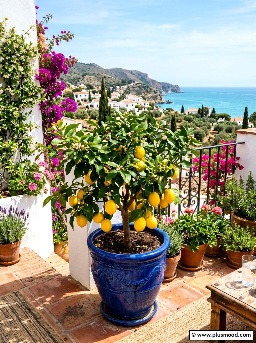 Dwarf fruit tree - 25 summer garden ideas for small spaces