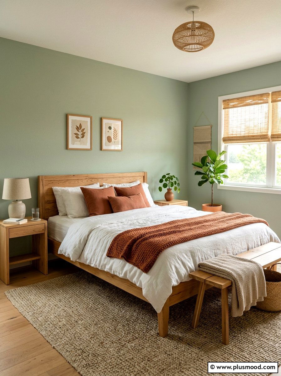 Earthy Minimalist Bedroom - 25 cute summer home decor ideas