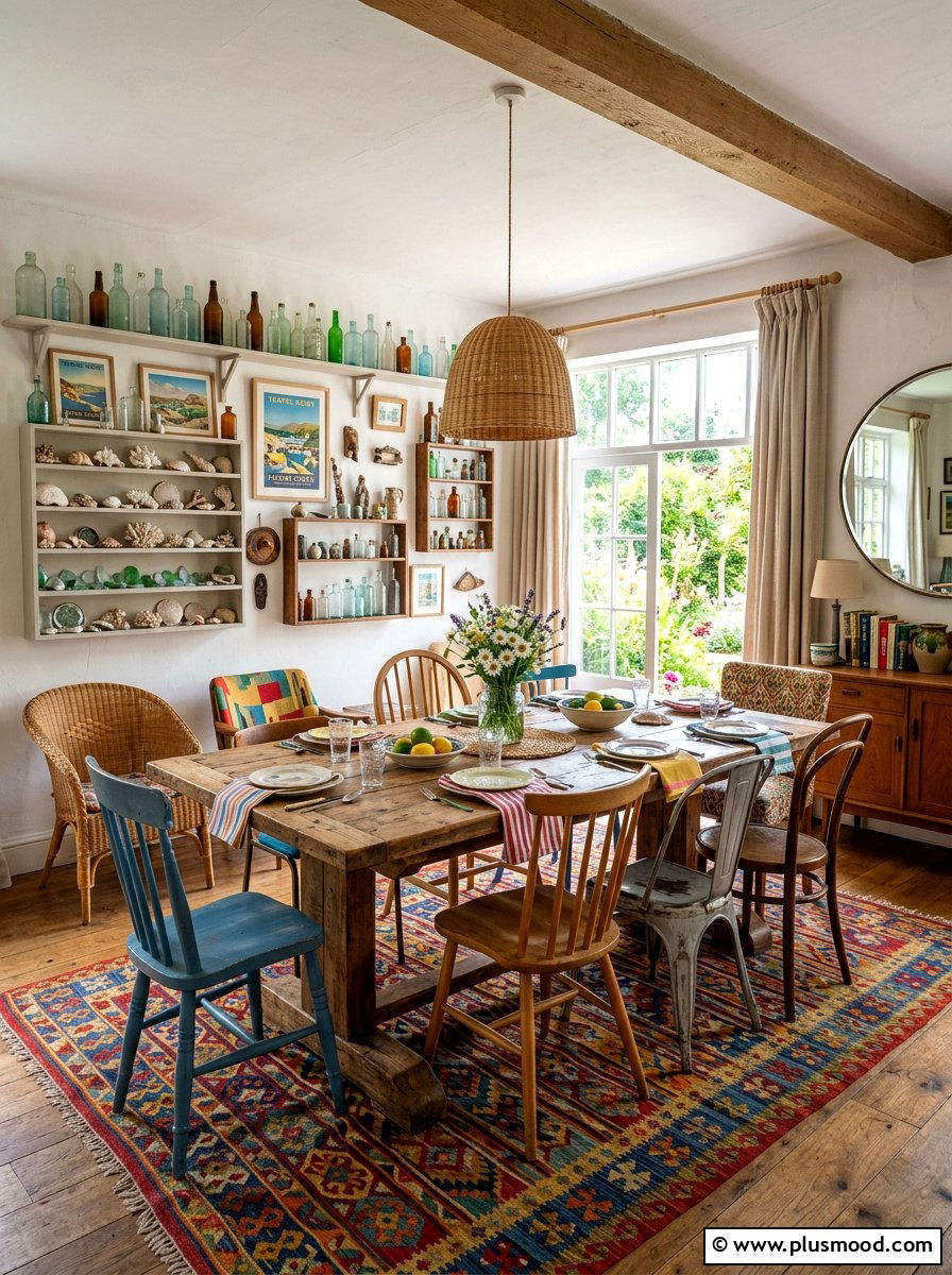 Eclectic Summer Dining Room - 25 late summer dining room ideas