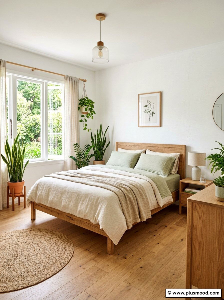 Eco Friendly Bedroom - 25 summer apartment bedroom ideas