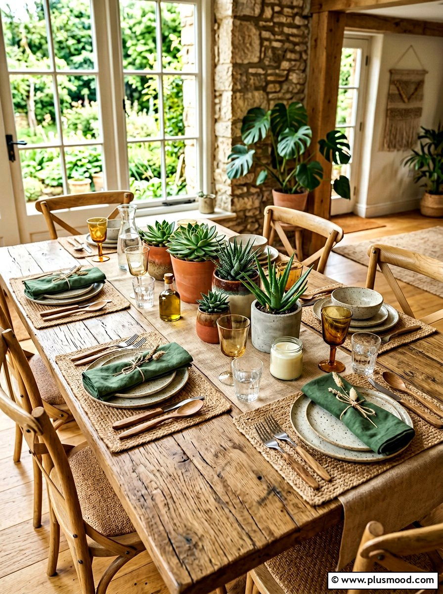 Eco Friendly Table - 25 summer brunch table ideas
