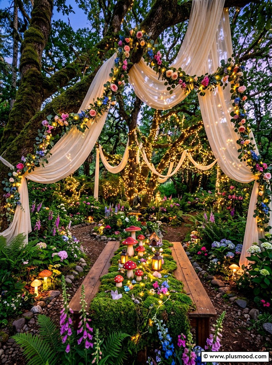 Enchanted Fairy Garden - 25 summer outdoor birthday party ideas