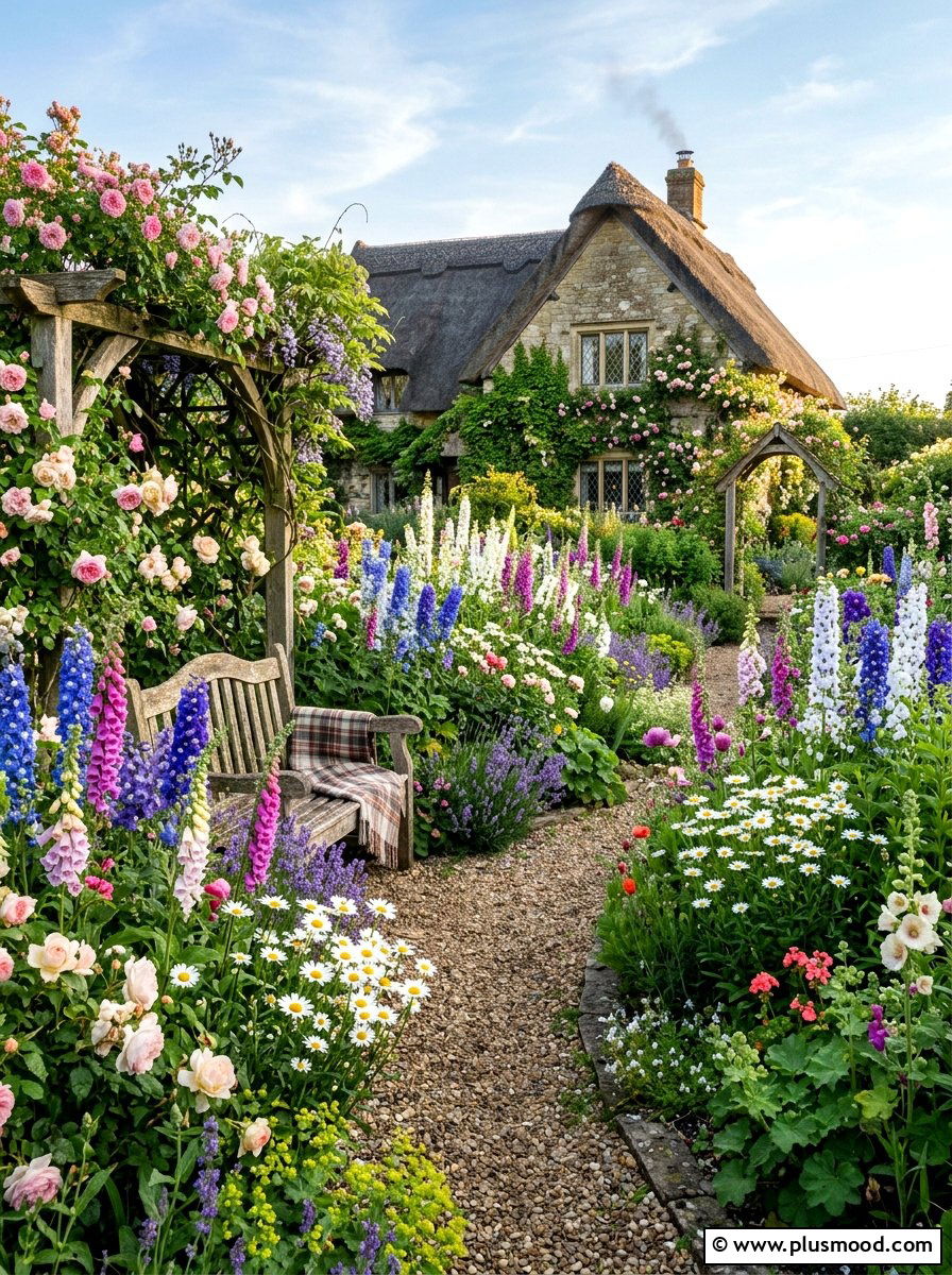 English Cottage Garden - 25 summer cottage garden ideas