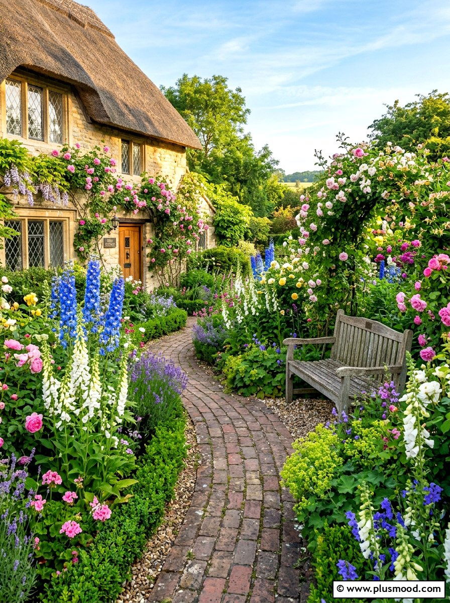 English Cottage Summer Garden - 25 beautiful summer garden ideas