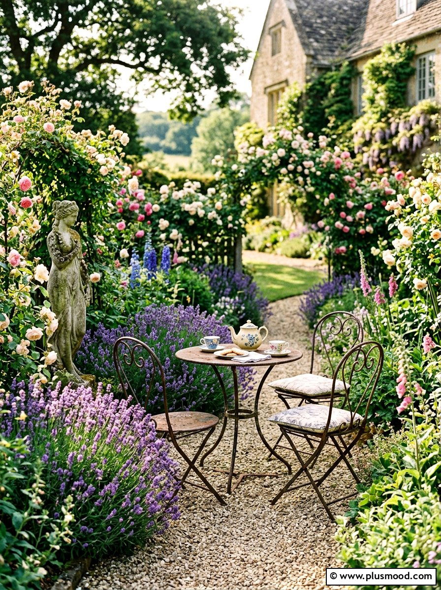 English Garden Setup - 25 summer home styling ideas