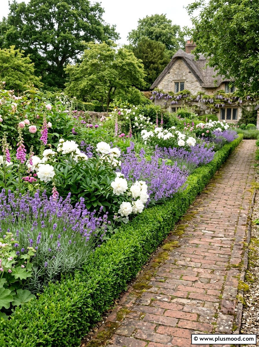 English Garden - 25 summer front yard landscaping ideas