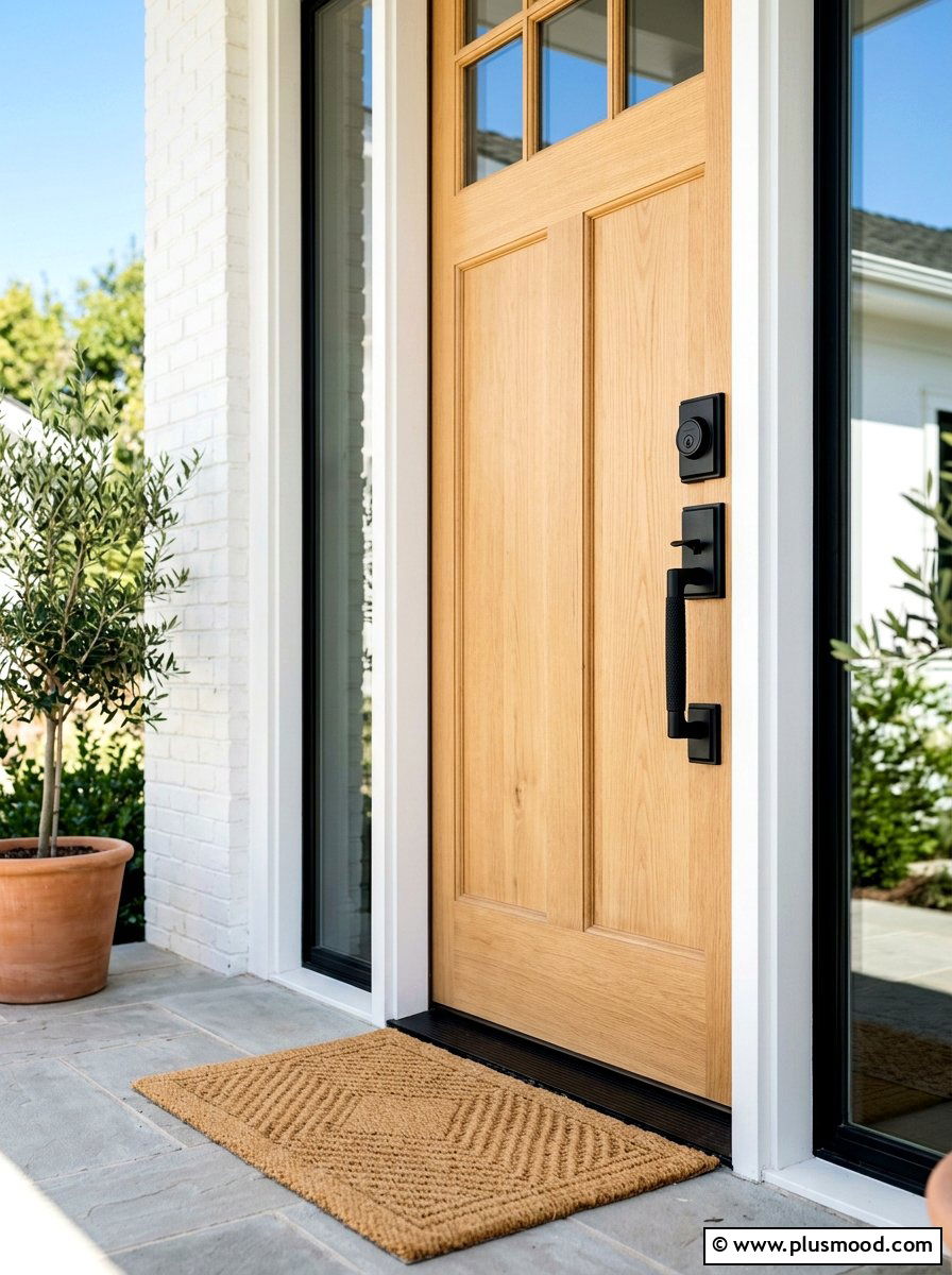 Entry Door Hardware - 25 summer home exterior refresh ideas
