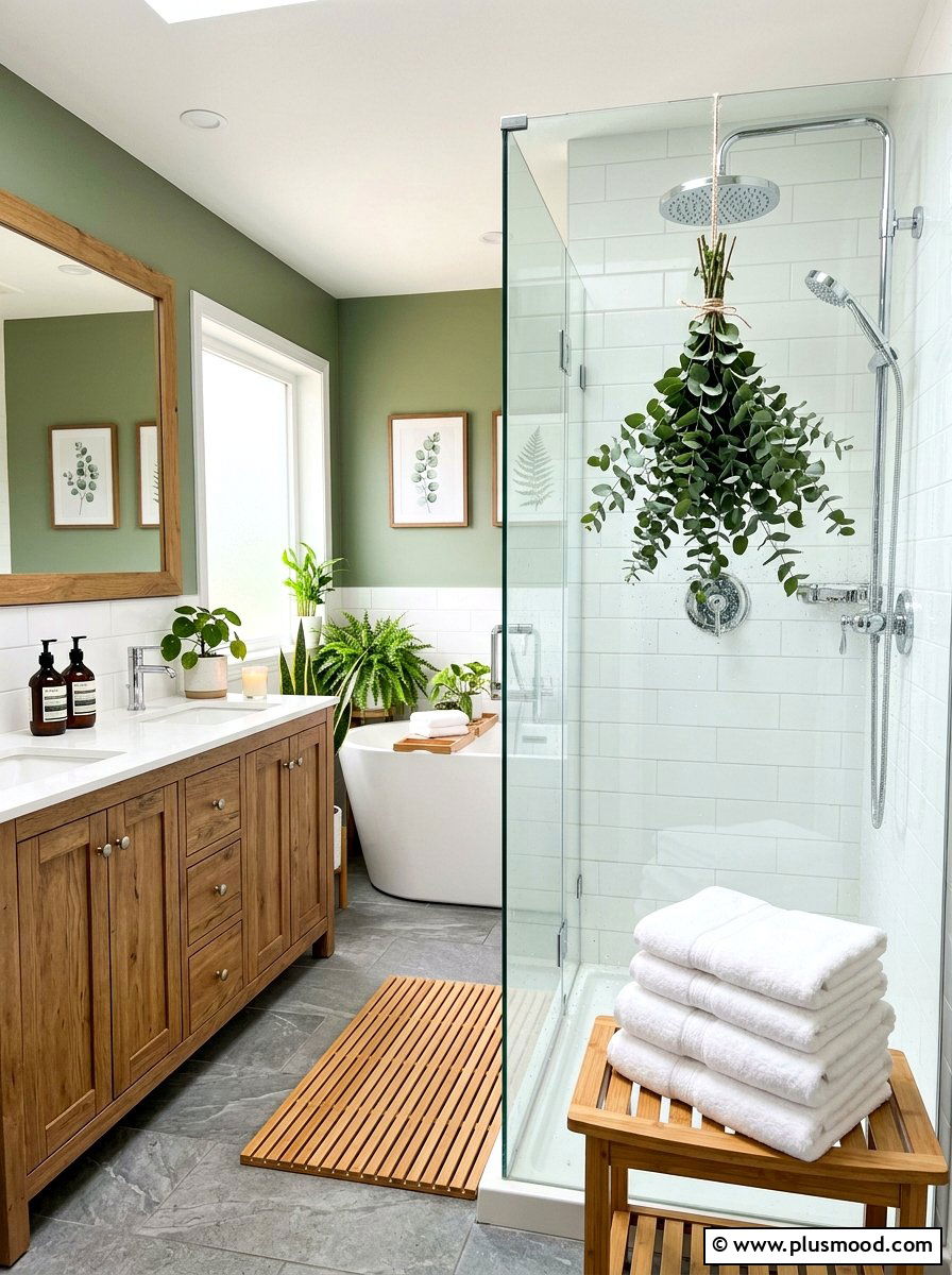 Eucalyptus Bathroom Refresh - 25 August home decor ideas