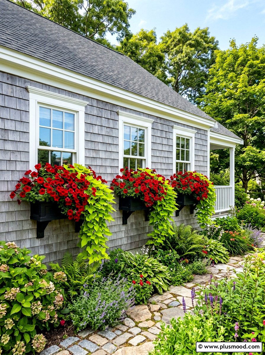 Exterior Window Boxes - 25 summer landscape refresh ideas
