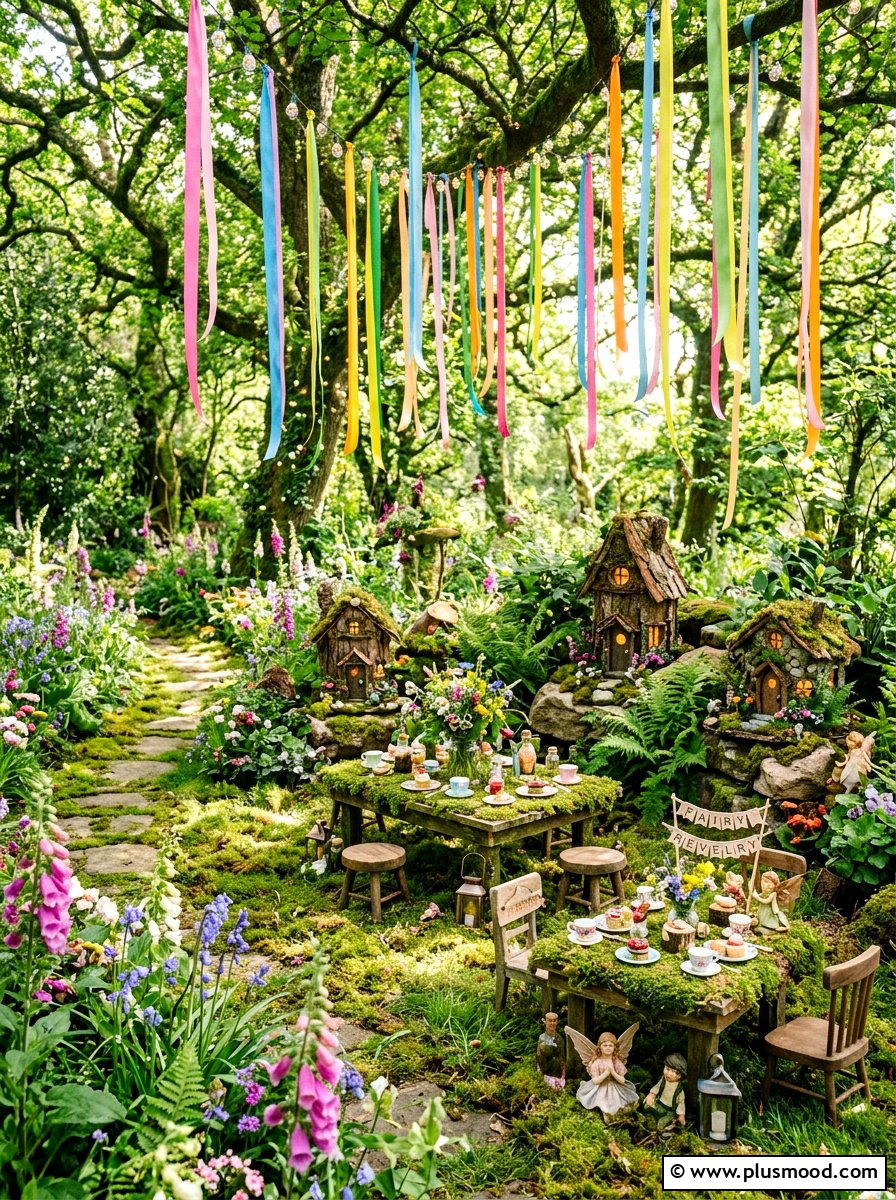Fairy Garden Party - 25 summer kid friendly outdoor party ideas