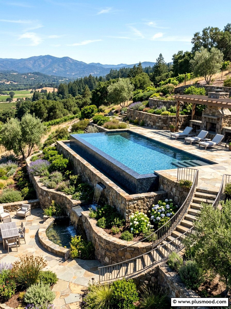 25 Pool Landscaping Ideas With Privacy Hedge for Seclusion