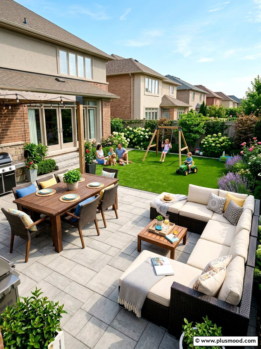 Family Friendly Backyard - 25 simple summer patio ideas