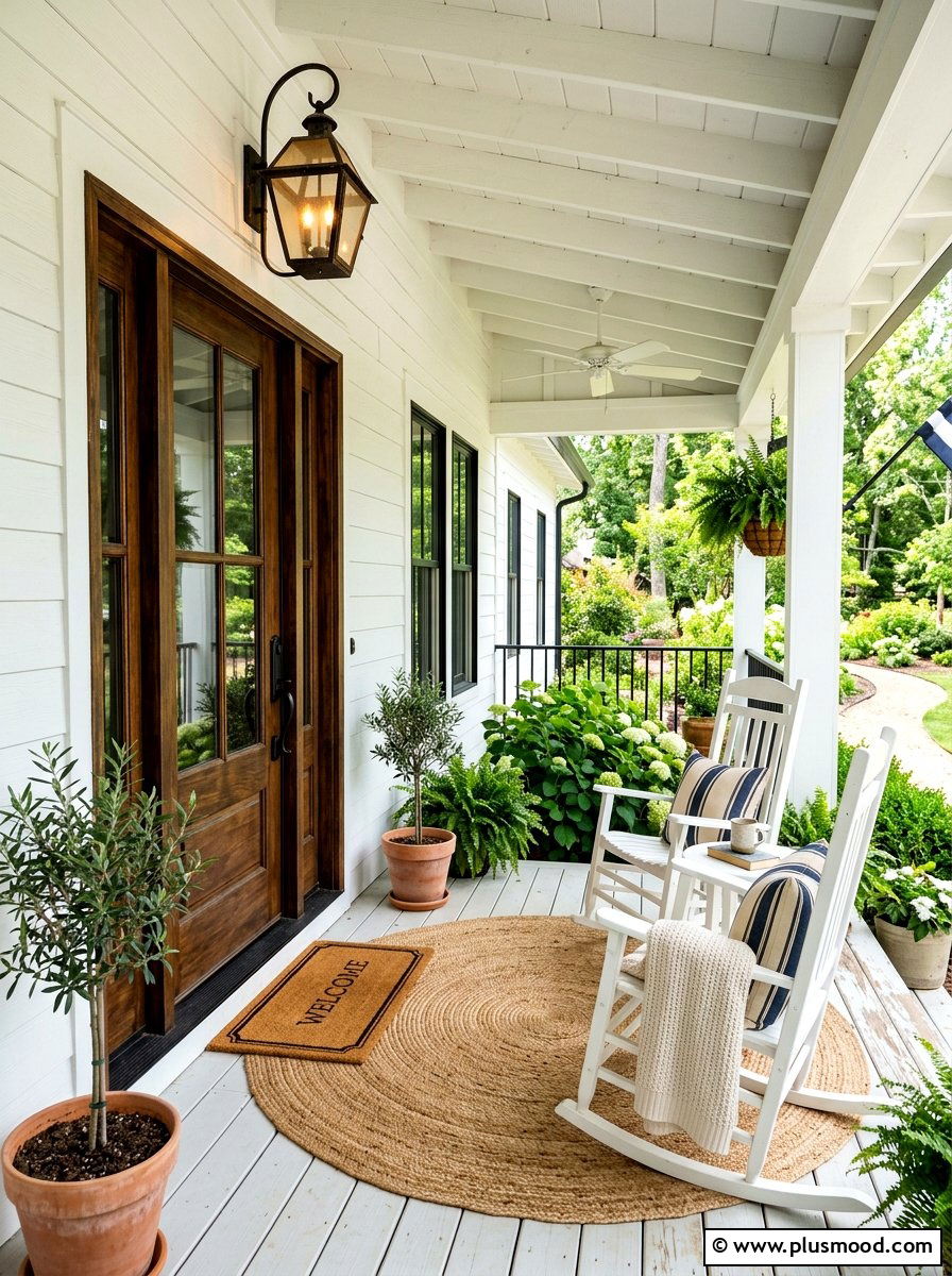 Farmhouse Porch Decor - 25 summer patio makeover ideas