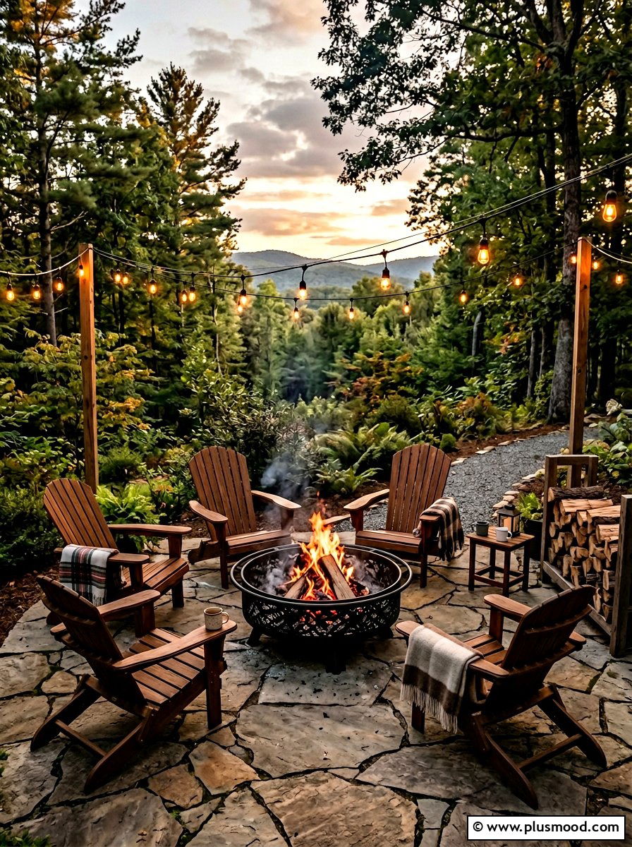 Fire Pit Area - 25 small backyard ideas for secluded spaces