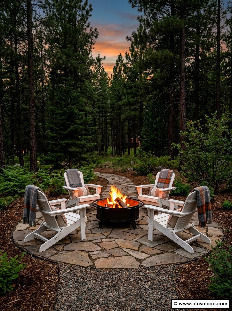 Fire Pit Area - 25 summer outdoor entertaining ideas