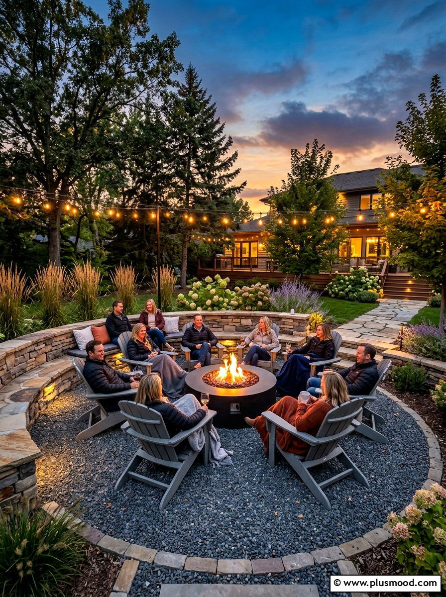 Fire Pit Patio - 25 trending summer patio ideas