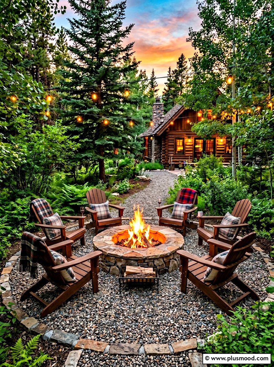 Fire Pit Seating - 25 summer uncovered patio ideas