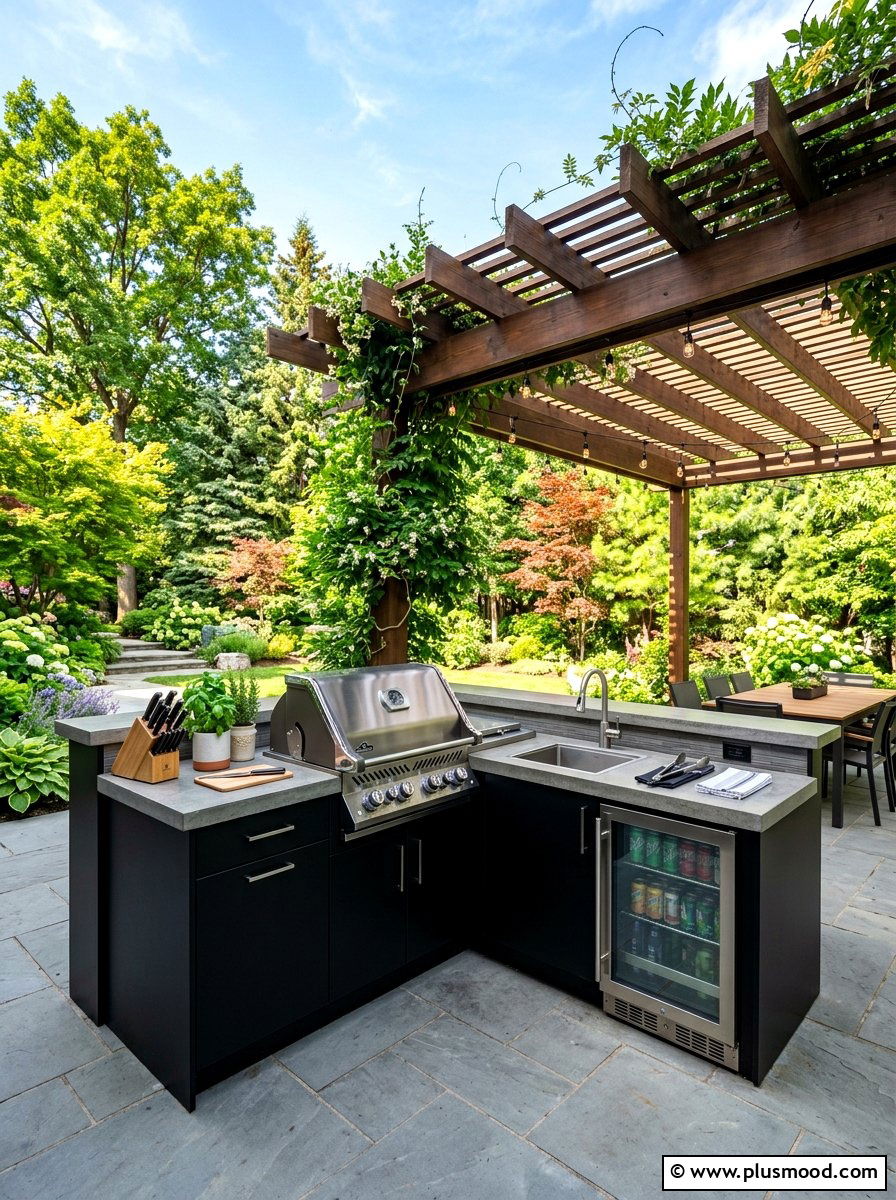 Fire Pit Seating Area - 25 summer modern patio ideas