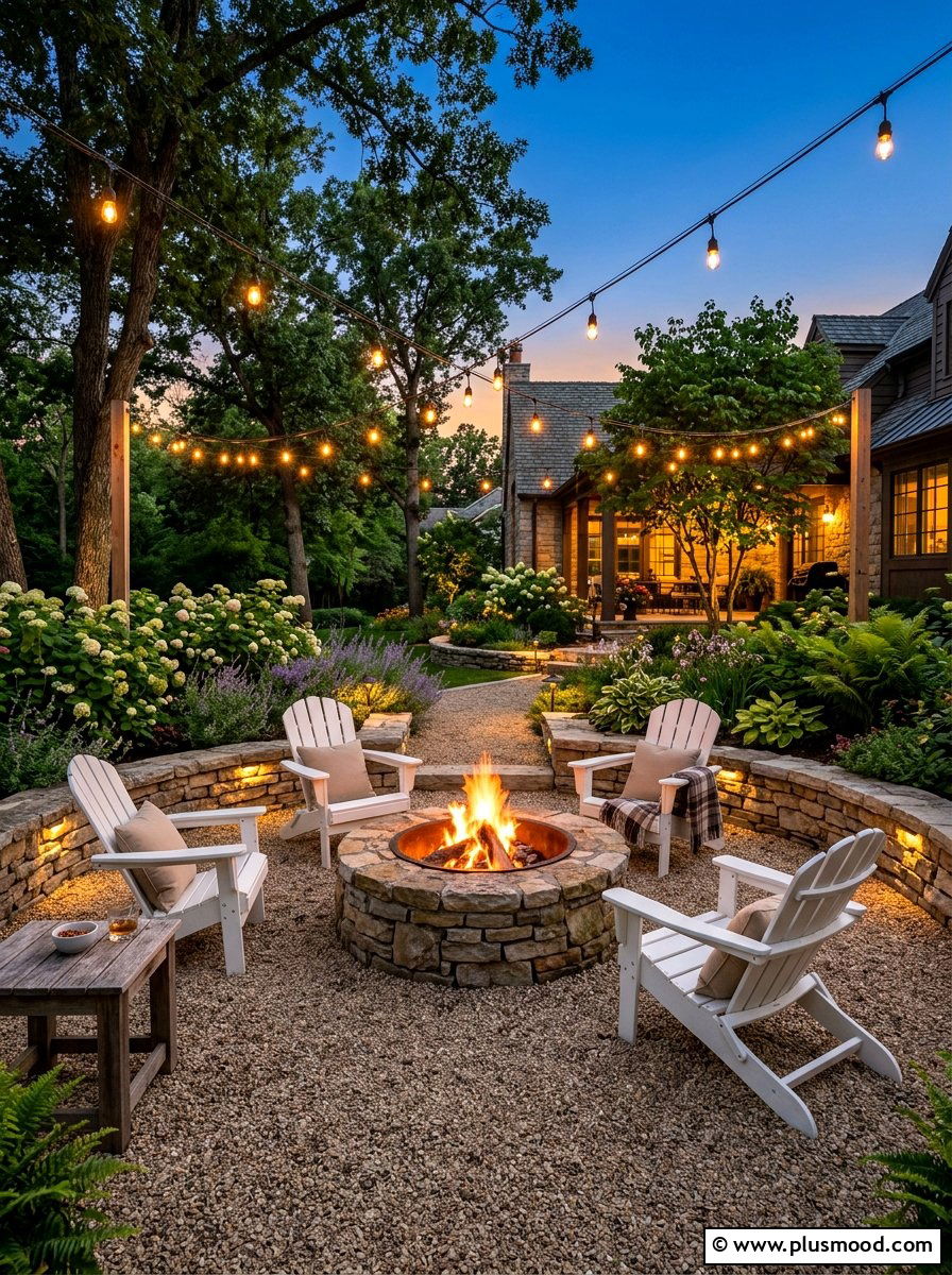Fire Pit Seating Area - 25 best summer backyard ideas