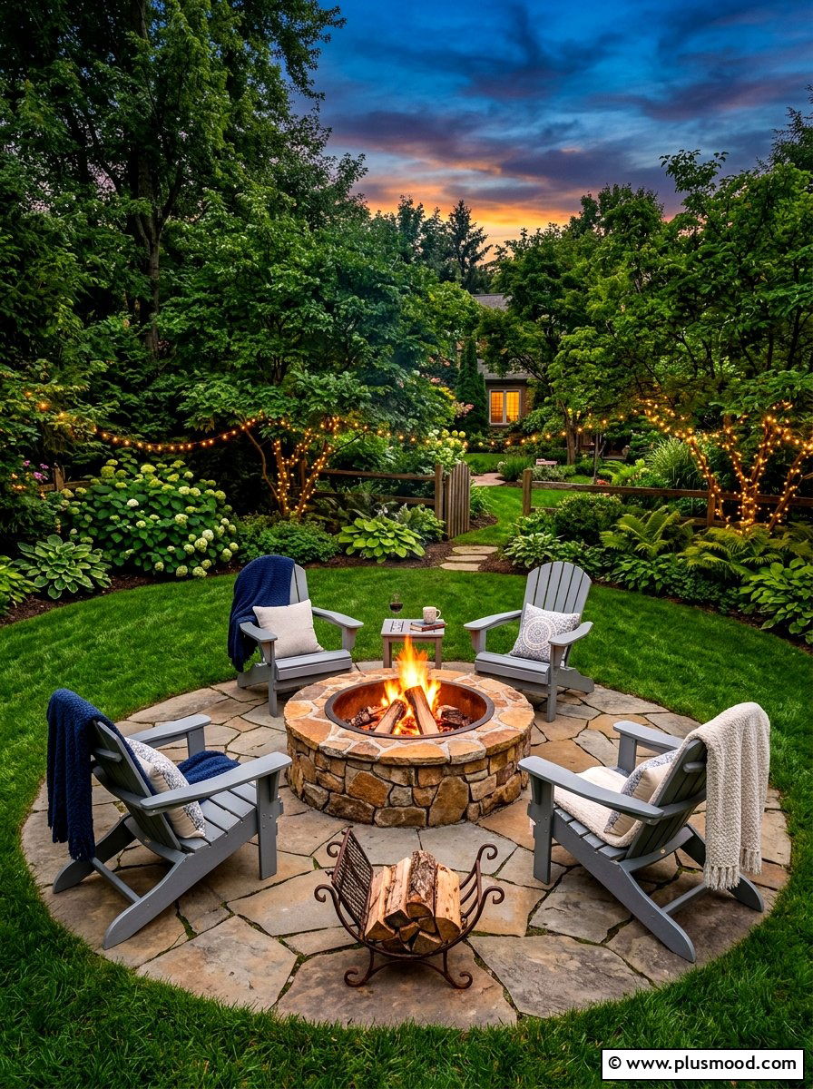 Fire pit area - 25 late summer backyard ideas