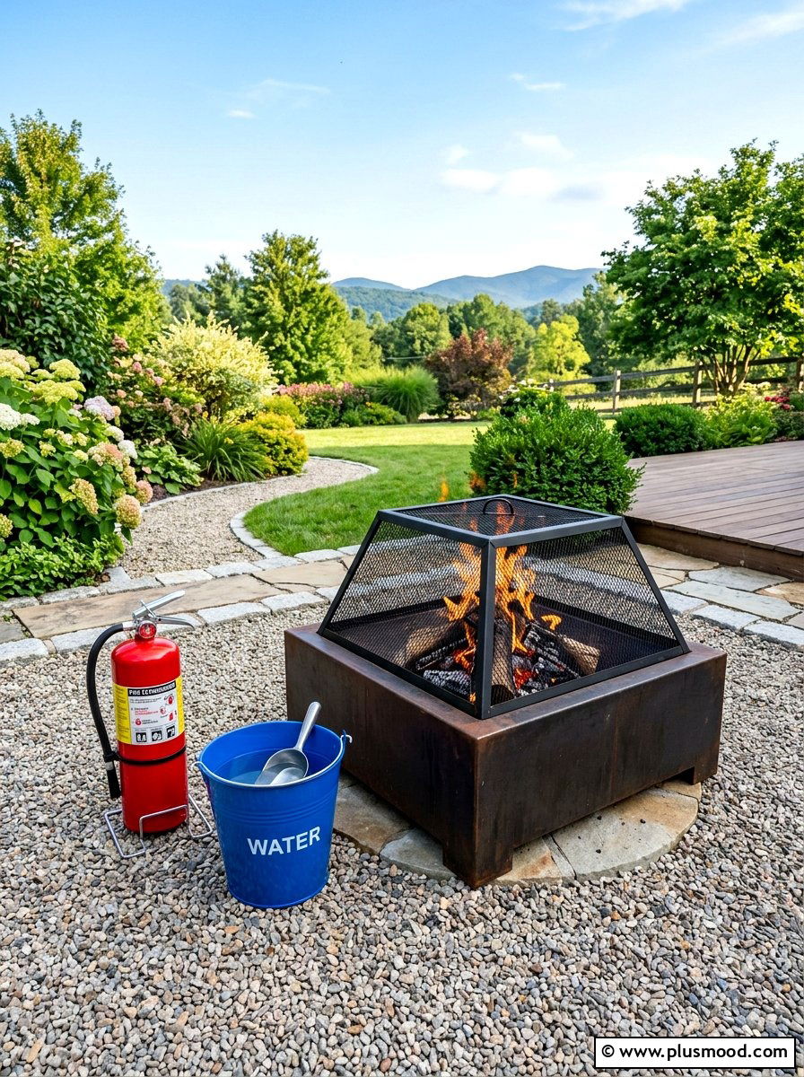 Fire pit safety equipment - 25 summer bonfire party ideas